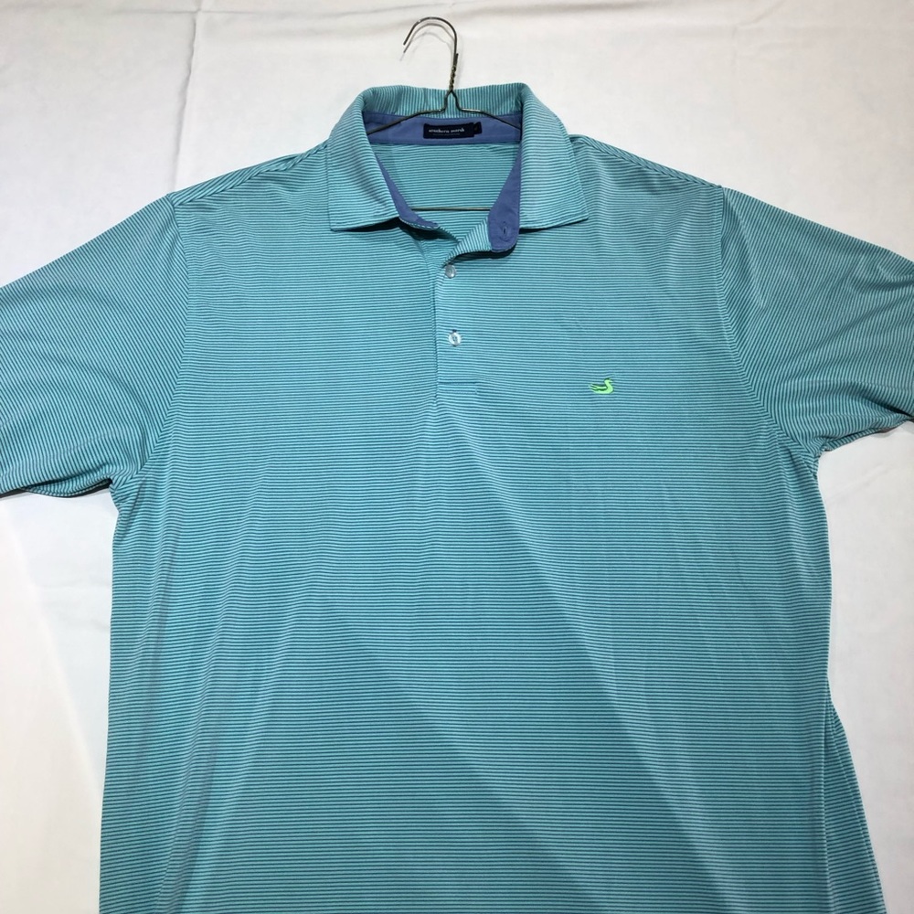Southern Marsh Striped Polo - XL